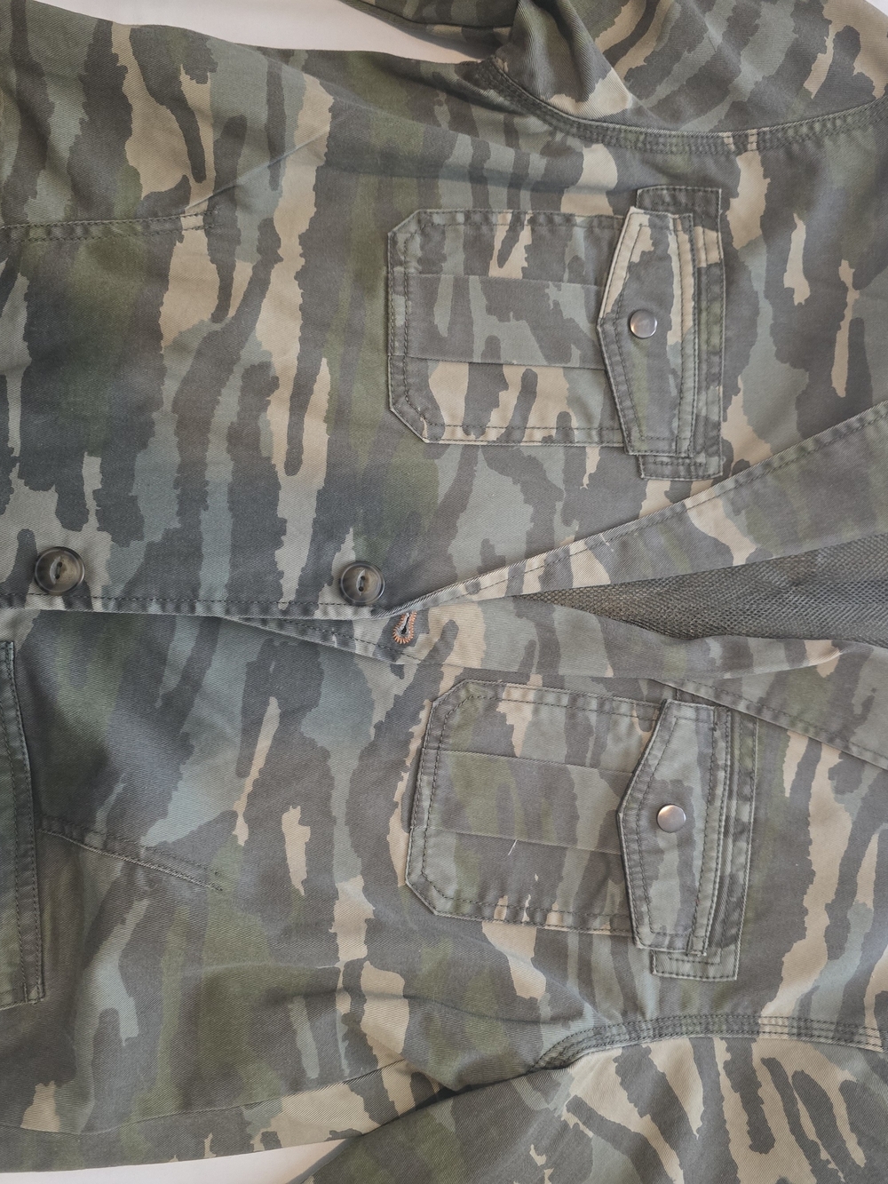 Paisley & Gray Men's Green and Tan Camouflage Field Jacket